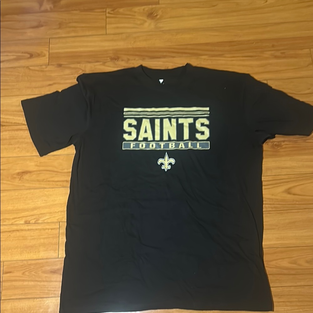 Fanatics New Orleans Saints Football Black Men’s XXLT T-Shirt